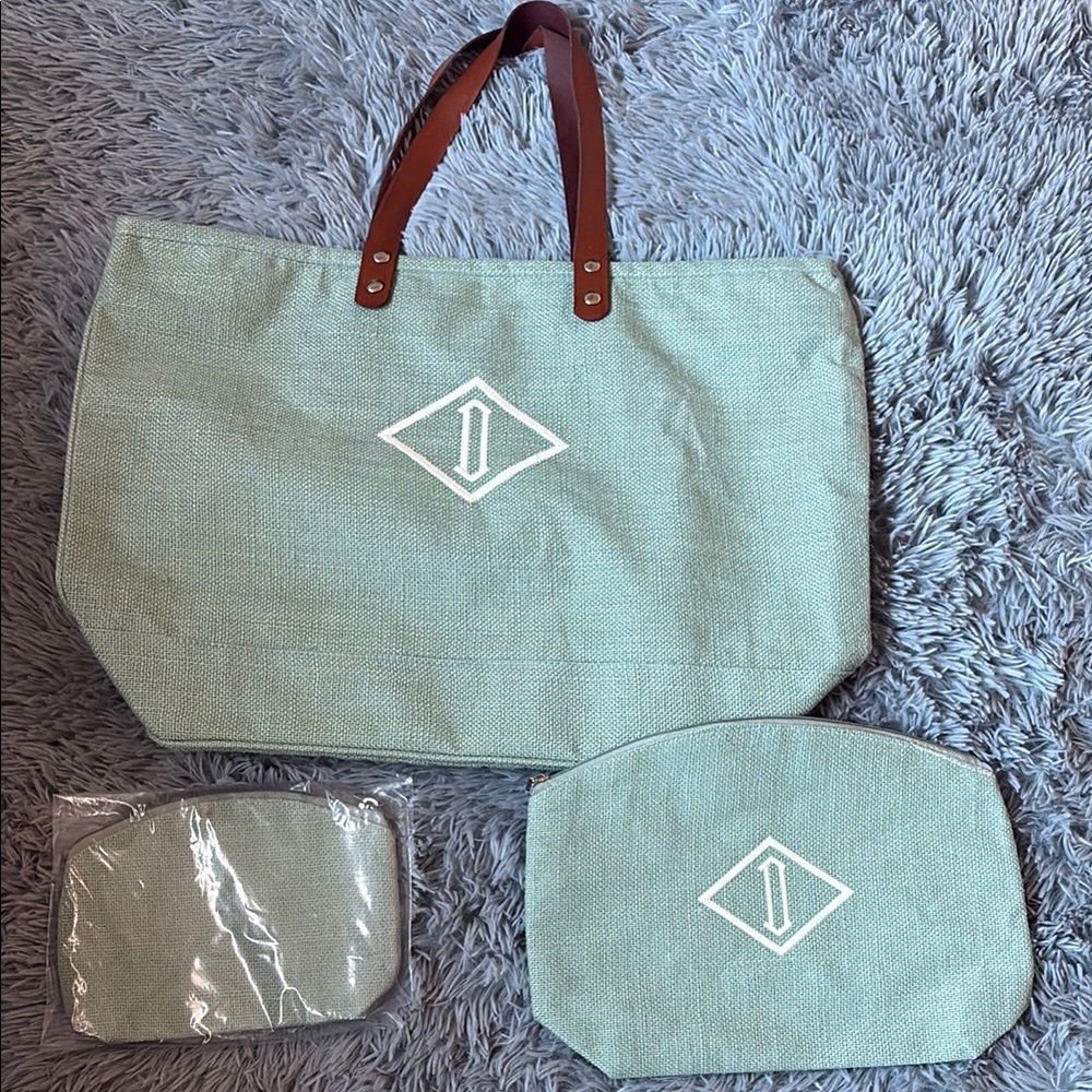 Green and Brown Tote Bag Collection